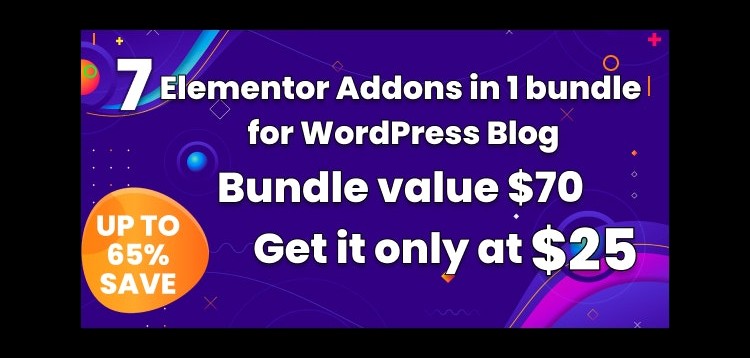 Item cover for download BWDElementor Addons Bundle For Blogger