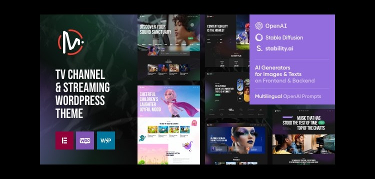 Item cover for download MediaFlex- TV Channel & Streaming WordPress Theme