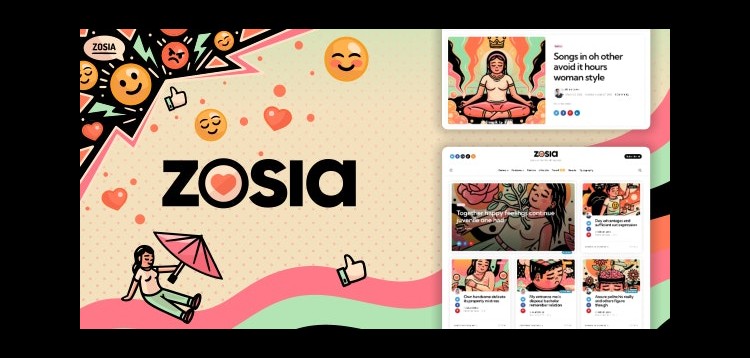 Item cover for download Zosia - Personal WordPress Blog Theme