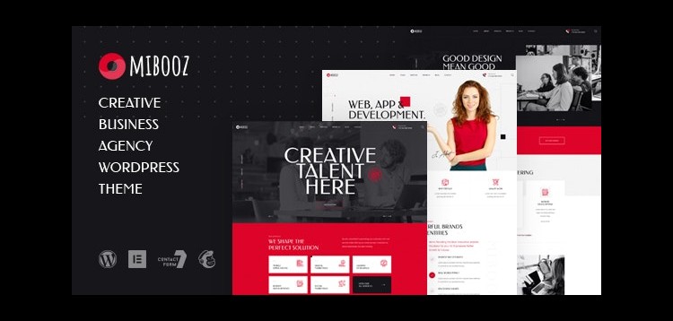 Item cover for download Mibooz - Creative Agency WordPress Theme