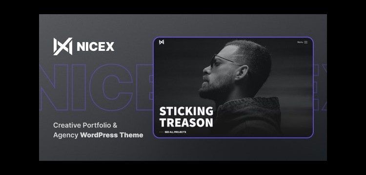 Item cover for download Nicex - Creative Portfolio Theme