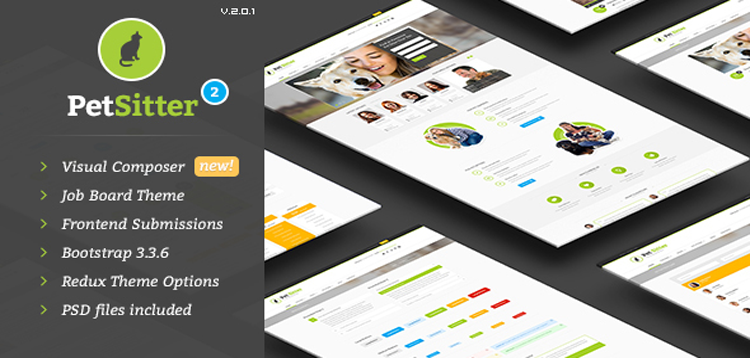 Item cover for download PetSitter - Job Board Responsive WordPress Theme