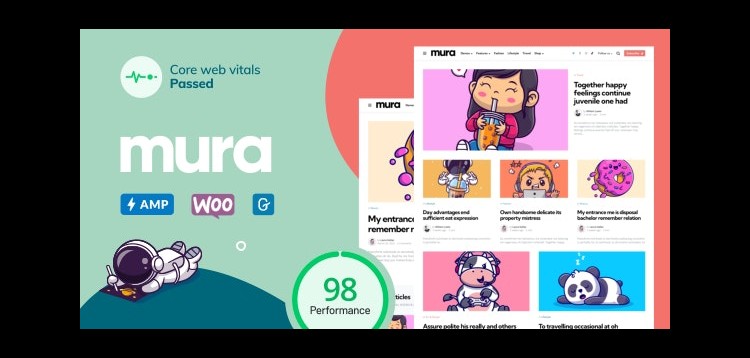 Item cover for download Mura - WordPress Theme for Content Creators
