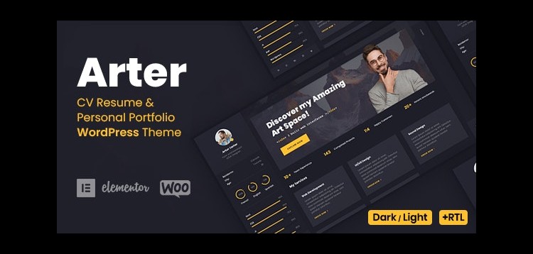 Item cover for download Arter - Resume WordPress Theme