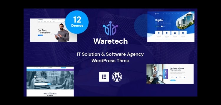 Item cover for download Waretech - IT Solutions & Technology WordPress Theme