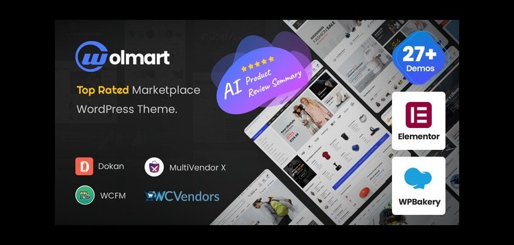 Item cover for download Wolmart | Multi-Vendor Marketplace WooCommerce Theme