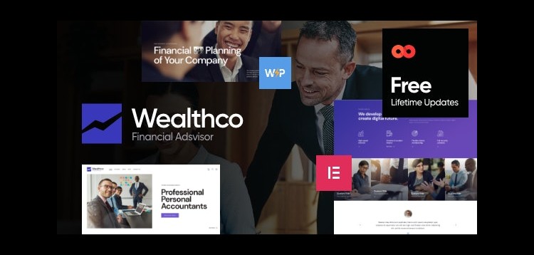 Item cover for download WealthCo | Business & Financial Consulting WordPress Theme