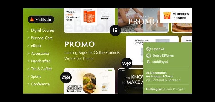 Item cover for download Promo - Landing Pages for Online Products WordPress Theme