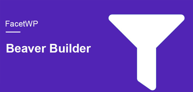 Item cover for download FacetWP Beaver Builder