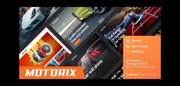 Item cover for download Motorix — Car Repair, Shop & Detailing WordPress Theme