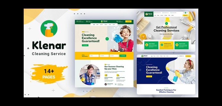 Item cover for download Klenar – Cleaning Services WordPress Theme + RTL