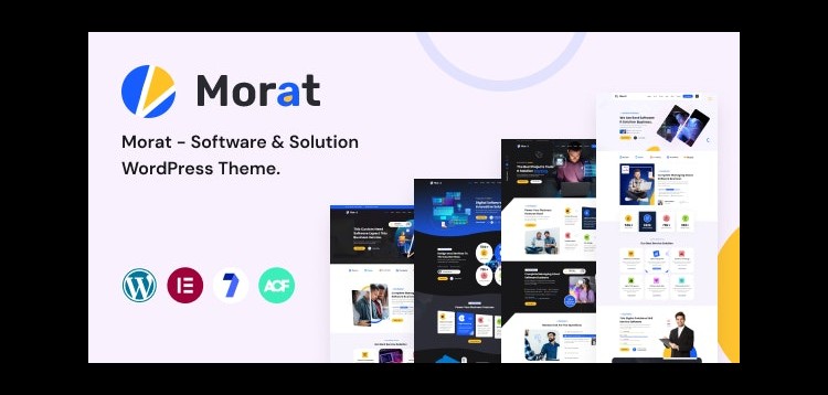 Item cover for download Morat – Software & Solution WordPress Theme
