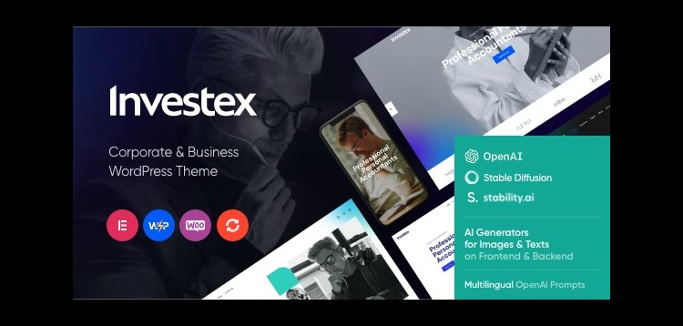 Item cover for download Investex - Corporate & Accounting Theme