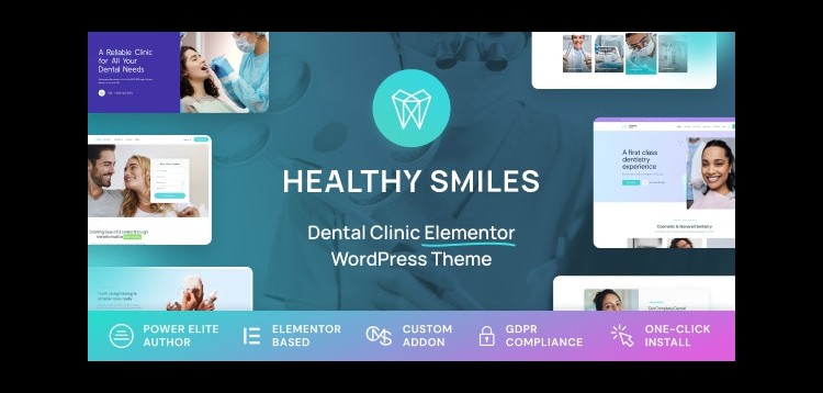 Item cover for download Healthy Smiles - Dental WordPress Theme