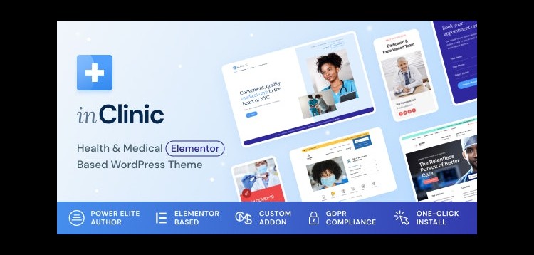 Item cover for download InClinic - Healthcare & Medical WordPress Theme