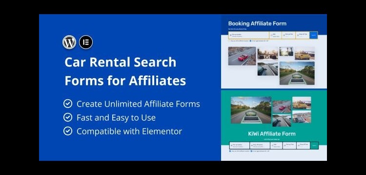 Item cover for download Car Rental Search Forms for Affiliates