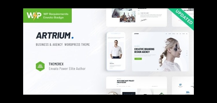 Item cover for download Artrium | Creative Agency & Web Studio WordPress Theme