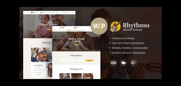 Item cover for download Rythmo | Arts & Music School WordPress Theme