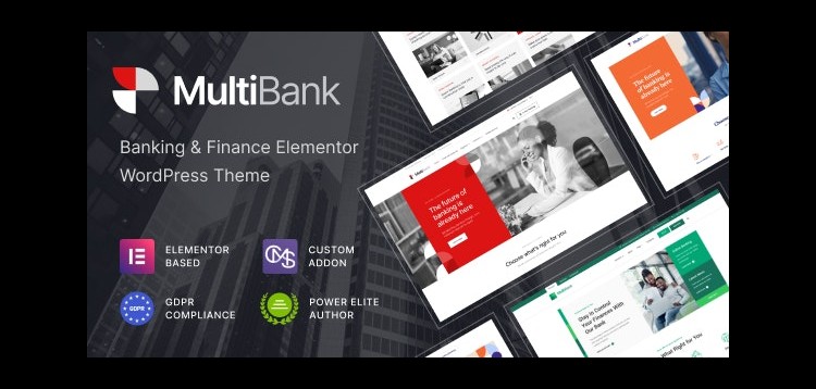 Item cover for download Multibank - Business and Finance WordPress Theme