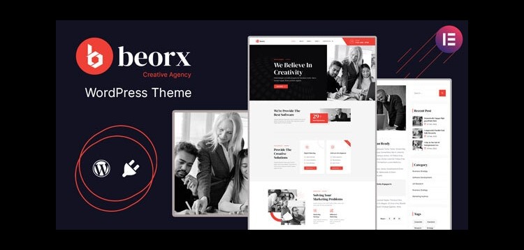 Item cover for download Beorx - Creative Agency WordPress Theme