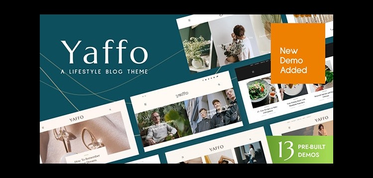 Item cover for download Yaffo - A Lifestyle Personal Blog WordPress Theme