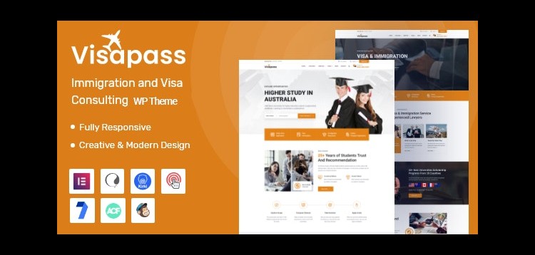Item cover for download Visapass – Immigration Consulting WordPress Theme + RTL