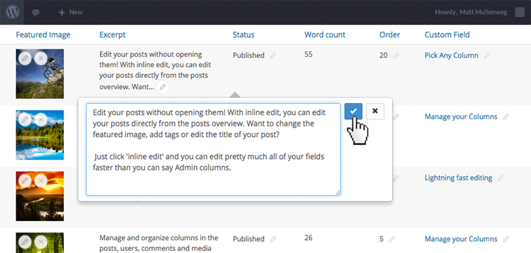 Item cover for download Admin Columns Pro - Manage Columns In WordPress