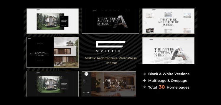 Item cover for download Mrittik - Architecture and Interior Design Theme