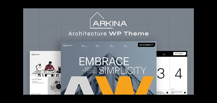 Item cover for download Arkina - Architecture WordPress Theme