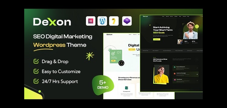 Item cover for download Dexon - SEO & Digital Marketing WordPress Theme
