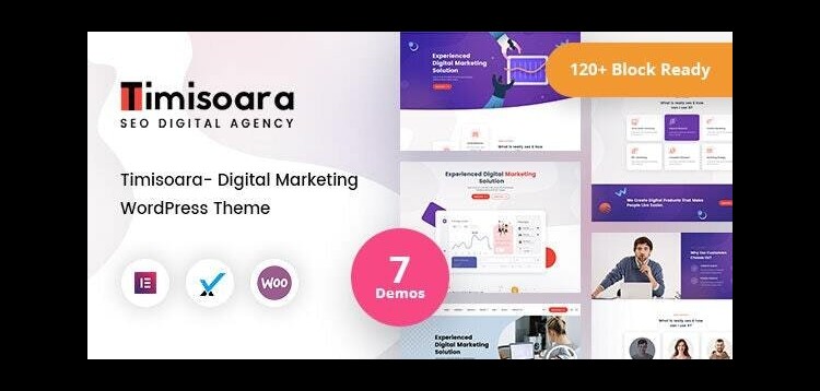 Item cover for download Timisoara - Digital Marketing WordPress Theme + RTL