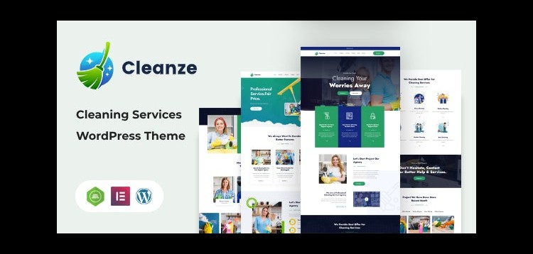 Item cover for download Cleanze - Cleaning Service WordPress Theme + RTL