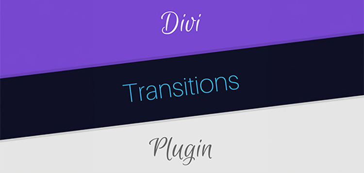 Item cover for download Divi Transitions