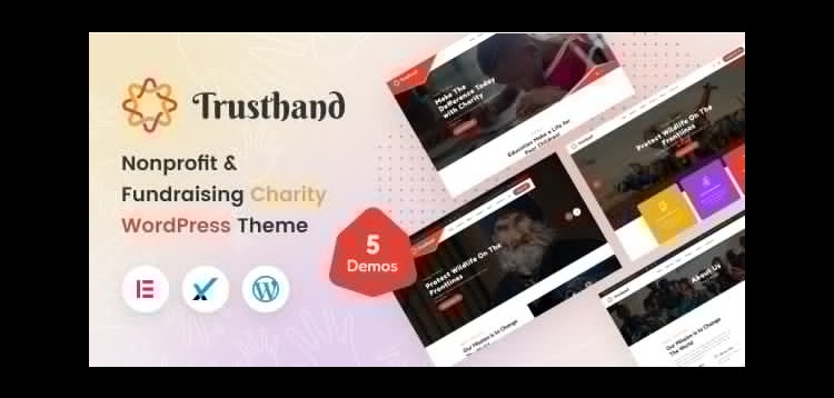 Item cover for download Trusthand - Charity WordPress Theme + RTL