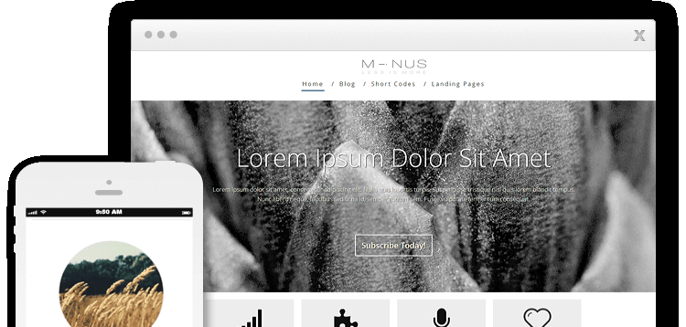 Item cover for download Thrive Themes Minus WordPress Theme