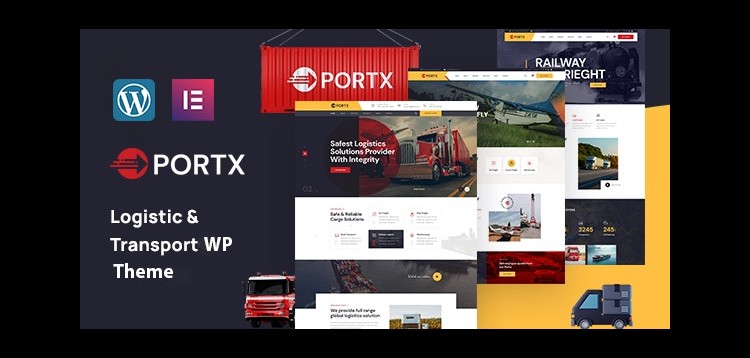 Item cover for download Portx - Logistics and Transportation WordPress Theme