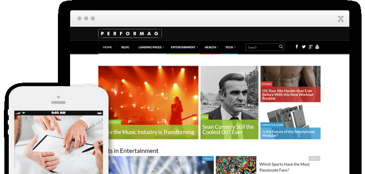 Item cover for download Thrive Themes Performag WordPress Theme