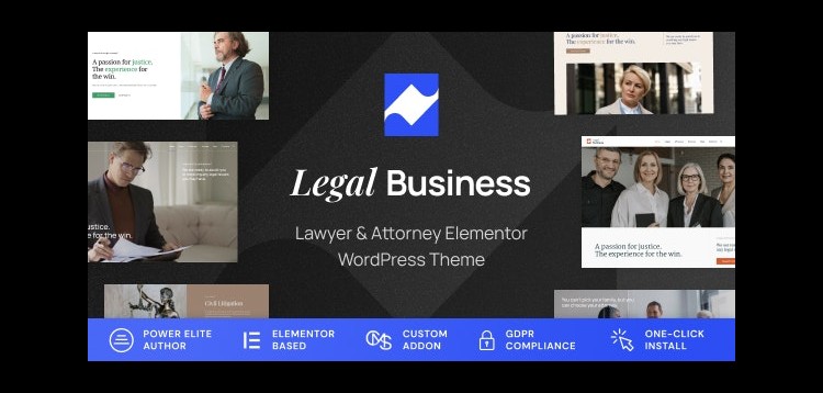 Item cover for download Legal Business - Attorney & Lawyer WordPress Theme