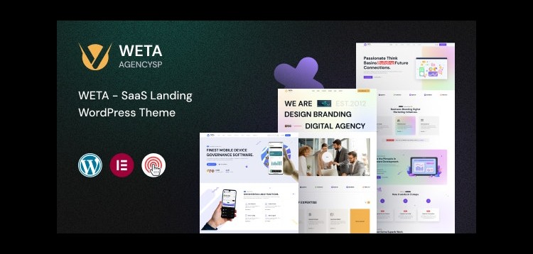 Item cover for download WETA - SaaS Landing WordPress Theme