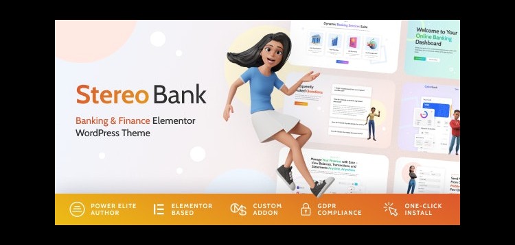 Item cover for download Stereo Bank - Business and Finance WordPress Theme