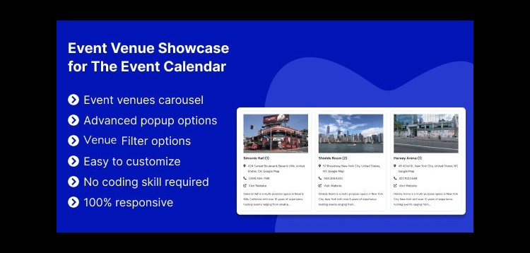 Item cover for download Event Venue Showcase for The Event Calendar