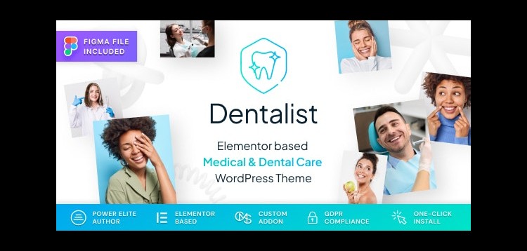 Item cover for download Dentalist - Medical and Dentist WordPress Theme