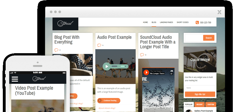 Item cover for download Thrive Themes Storied WordPress Theme