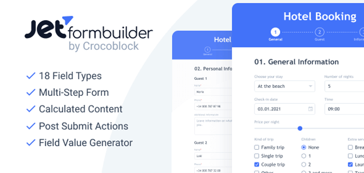Item cover for download JetFormBuilder (Free Base Plugin)