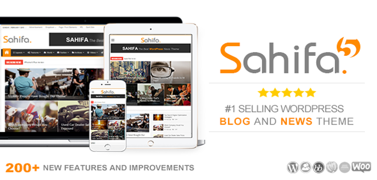 Item cover for download Sahifa - Responsive WordPress News/Magazine/Newspaper Theme
