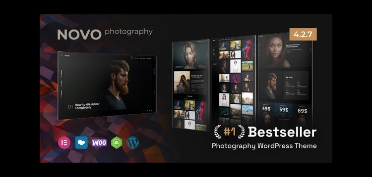 Item cover for download Novo - Photography WordPress Theme