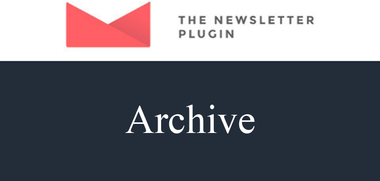 Item cover for download Newsletter Archive