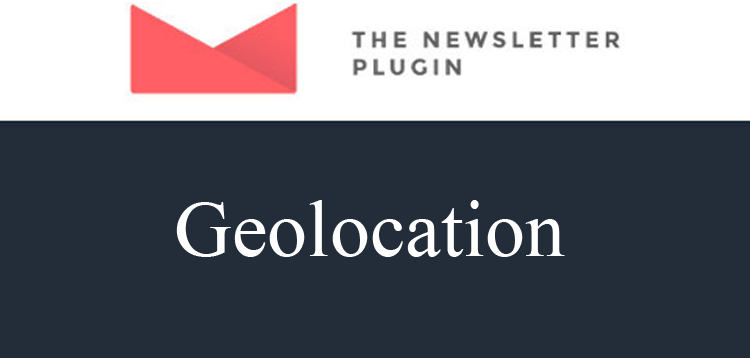 Item cover for download Newsletter Geolocation