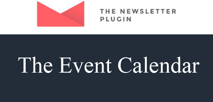 Item cover for download Newsletter The Event Calendar