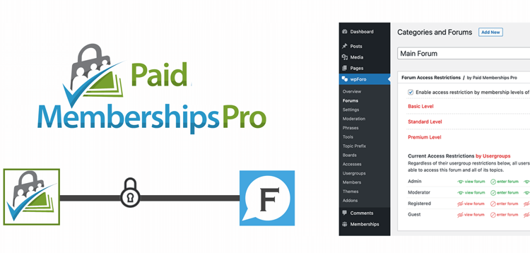 Item cover for download wpForo Paid Memberships Pro Integration